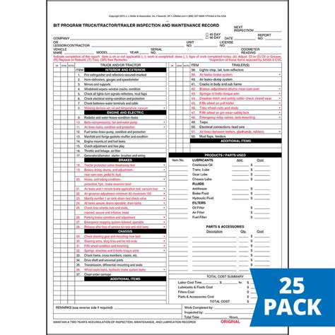 california bit inspections requirements.